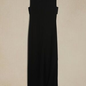 Banana Republic Black Strapless Sheath Dress